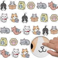 24 Cute Cats Fidget Stickers™