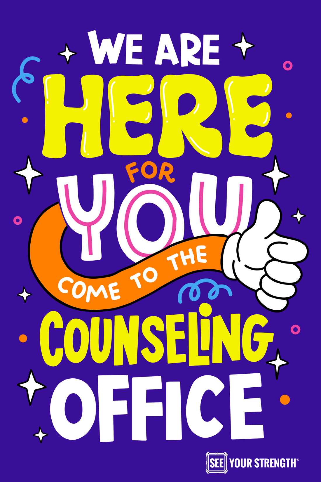 We are here for you Come see us in the counseling office