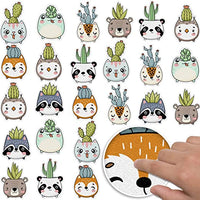 24 Succulent Animals Fidget Stickers™