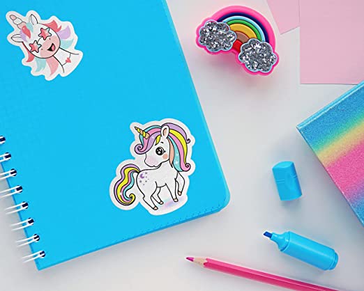 24 Unicorn Love Fidget Stickers™