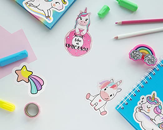 24 Unicorn Love Fidget Stickers™